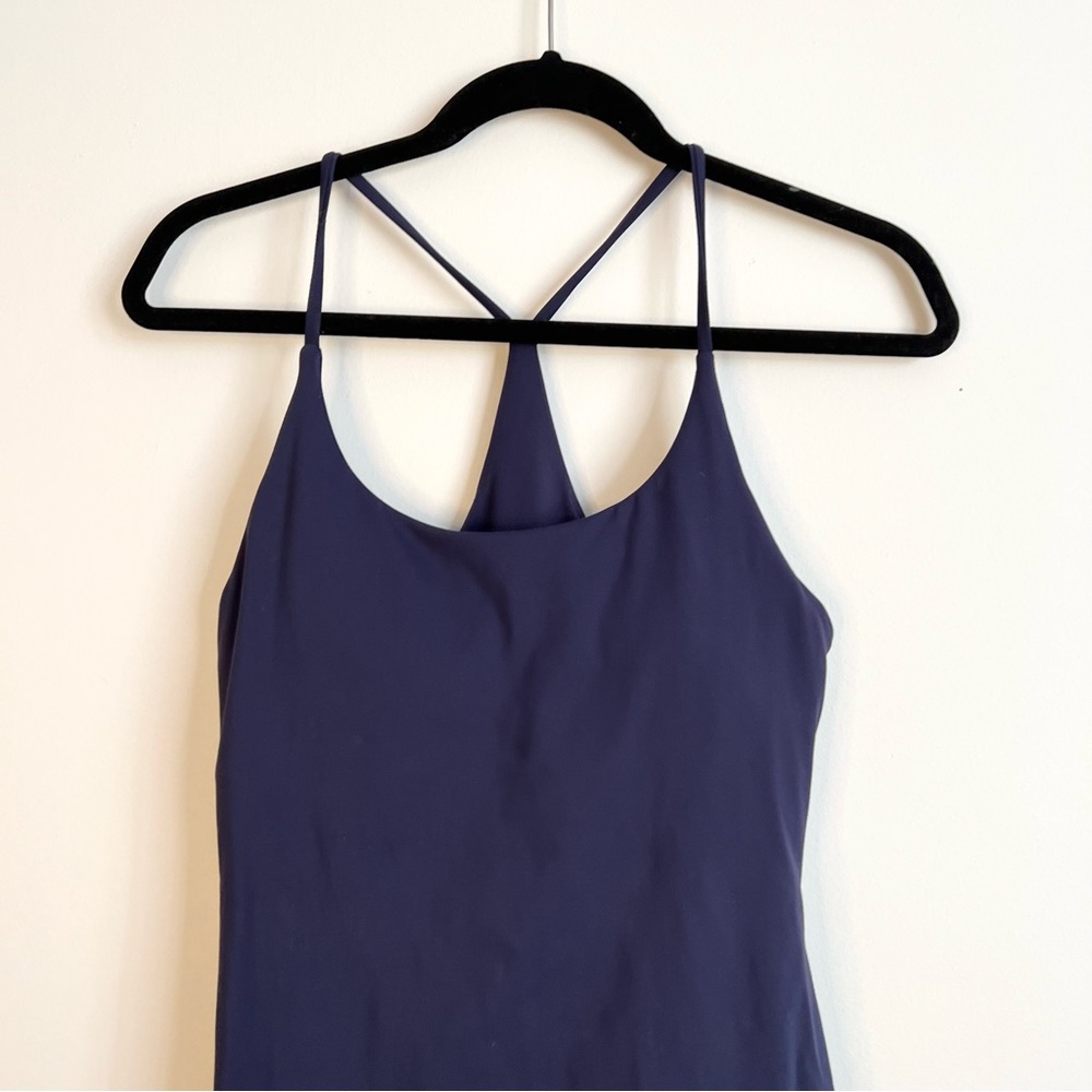 Halara Always in a Mood Dark Blue Everyday Dress Euphoria MEDIUM